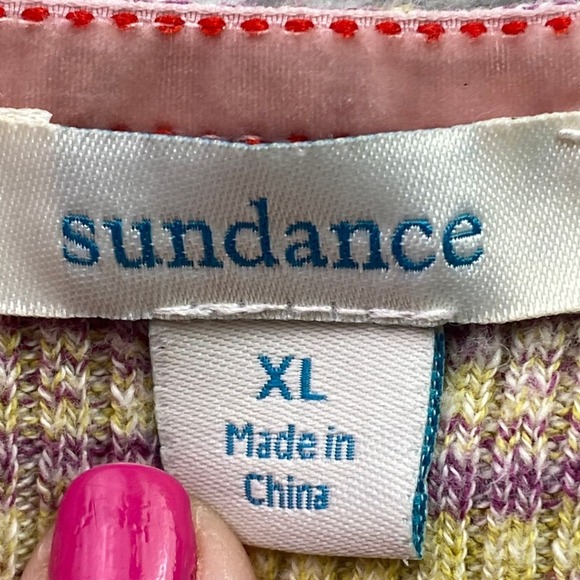 Sundance Sweater Womens Extra Large Beachy Coastal Preppy Academia Everyday‎ - Picture 4 of 8